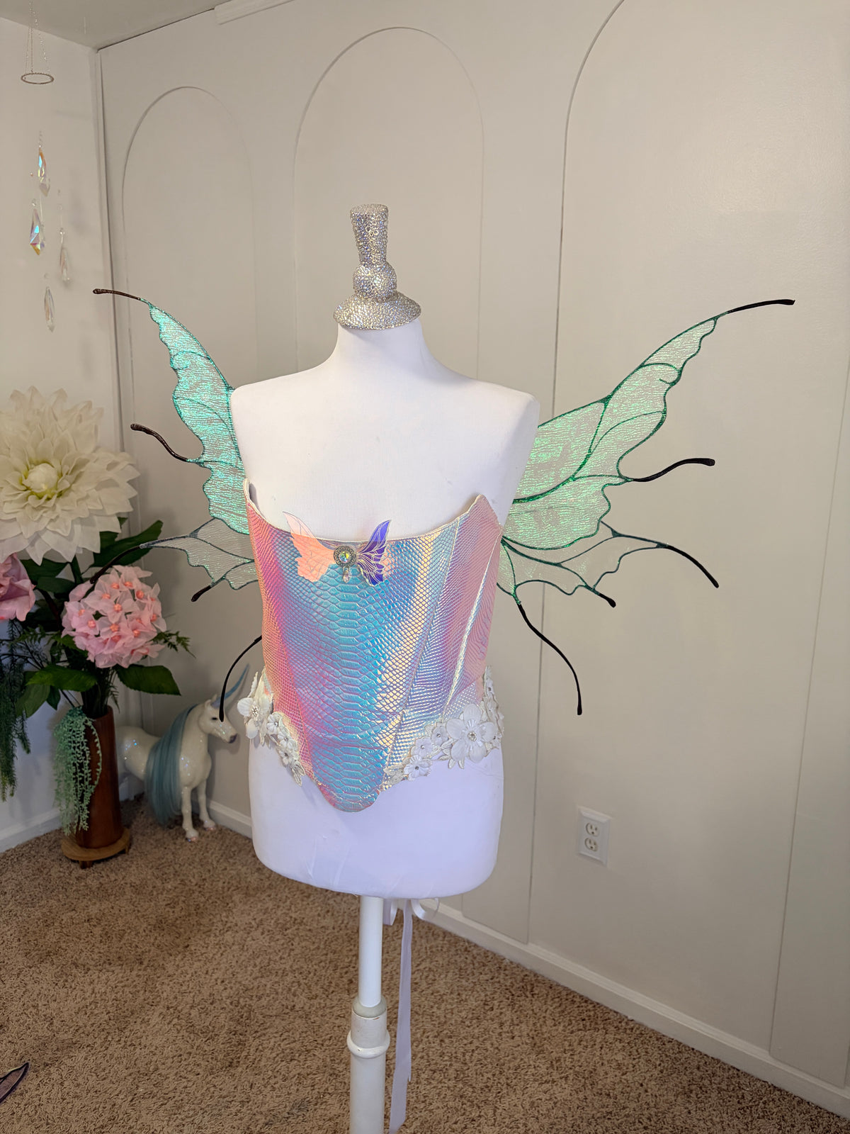 Large Full Wire Butterfly style Fairy Wings
