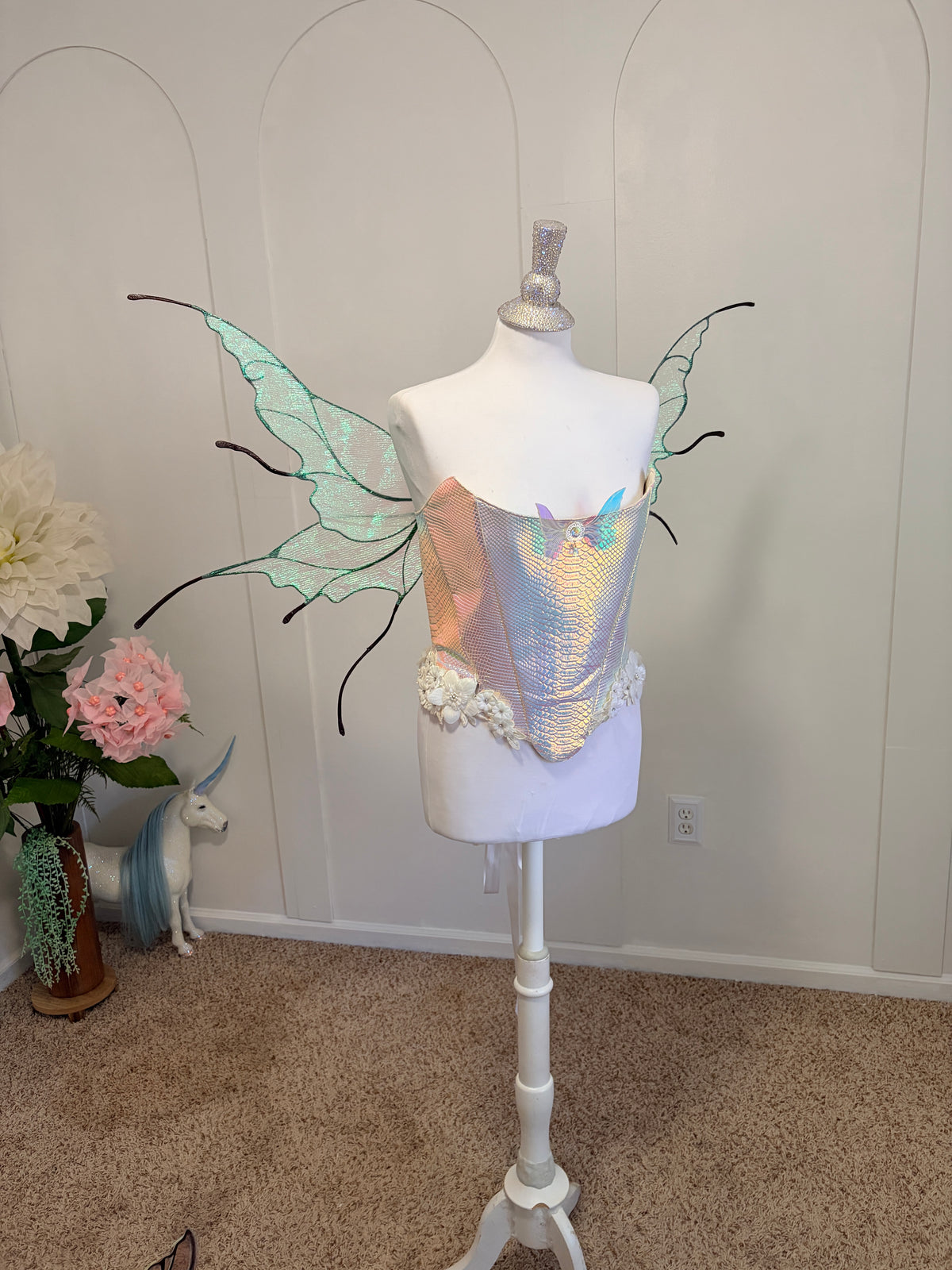 Large Full Wire Butterfly style Fairy Wings