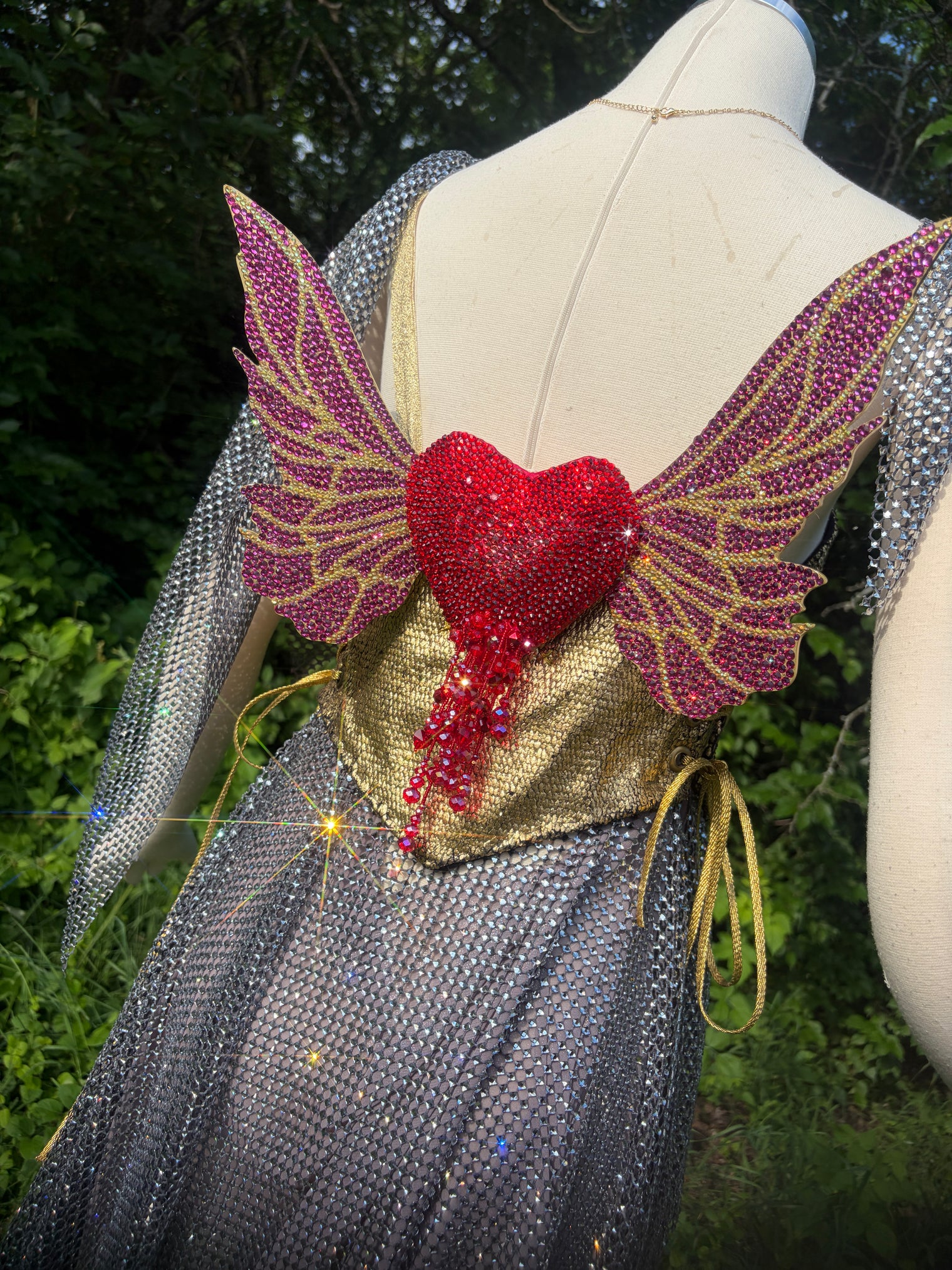Guardian of the unicorn crystal armor Fairy Gown AS IS