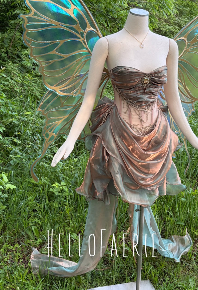Mediterranean Mist Mermaid Fairy Gown