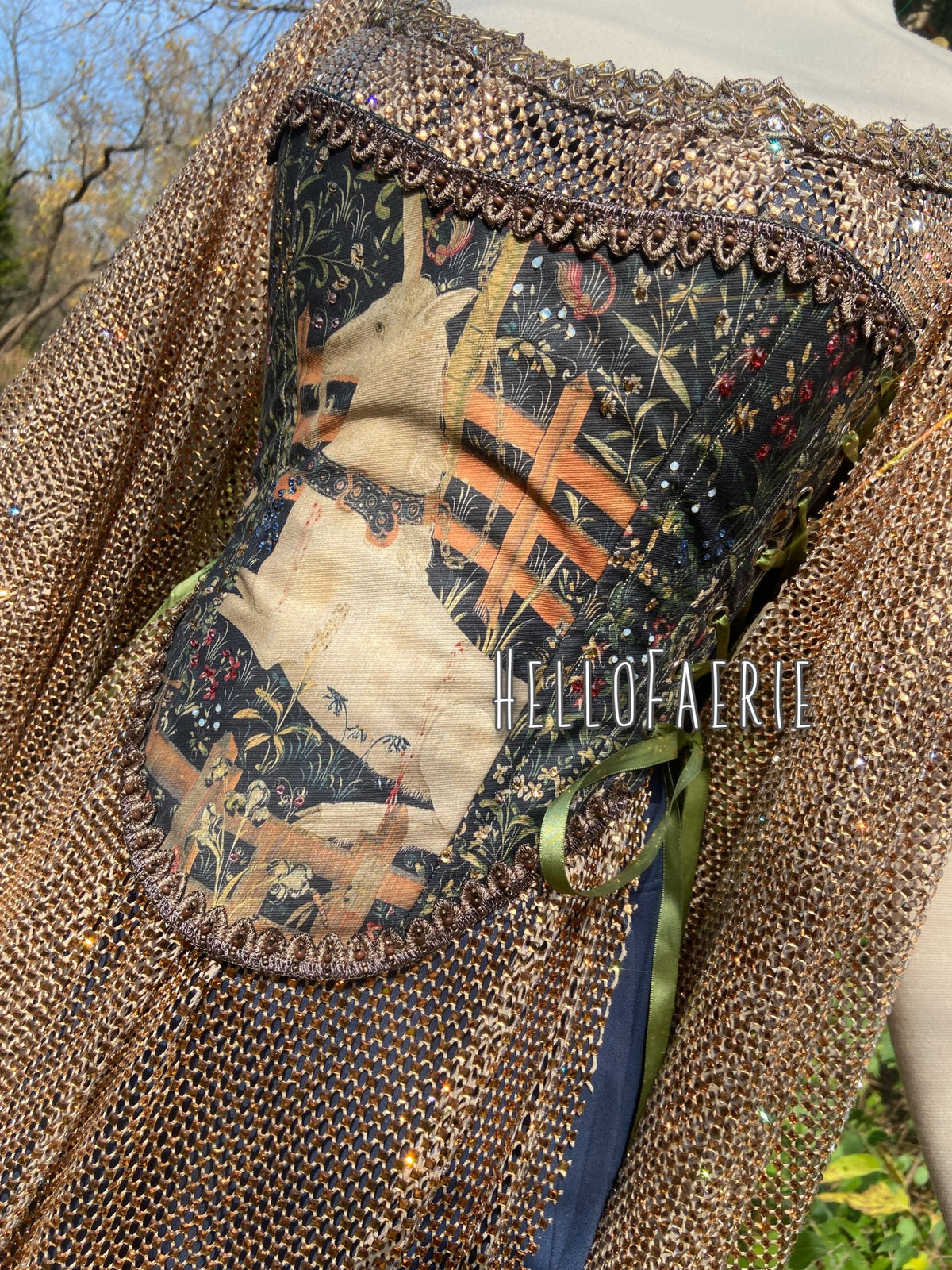 * The Unicorns Maiden Armored Gown