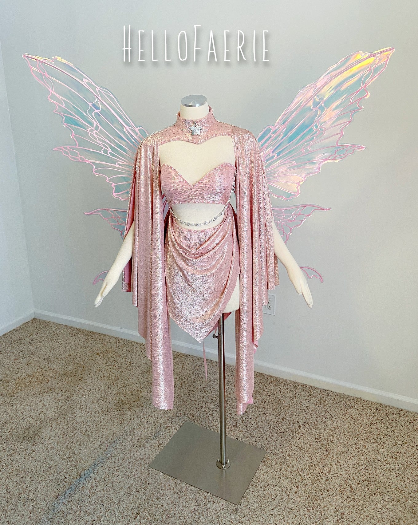 Pink Frosting Celestial Fairy Dust Fairy dress AS IS