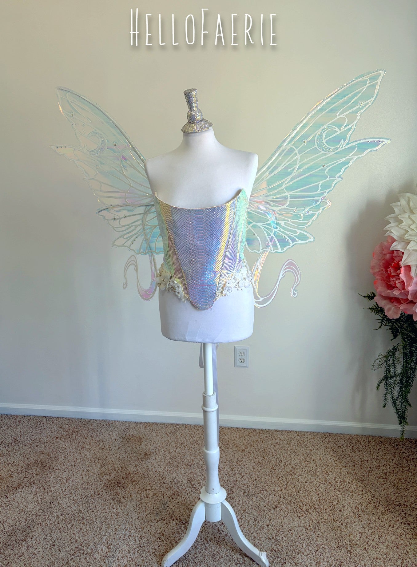 Usagi Moon Wings Giant Iridescent Fairy Wings