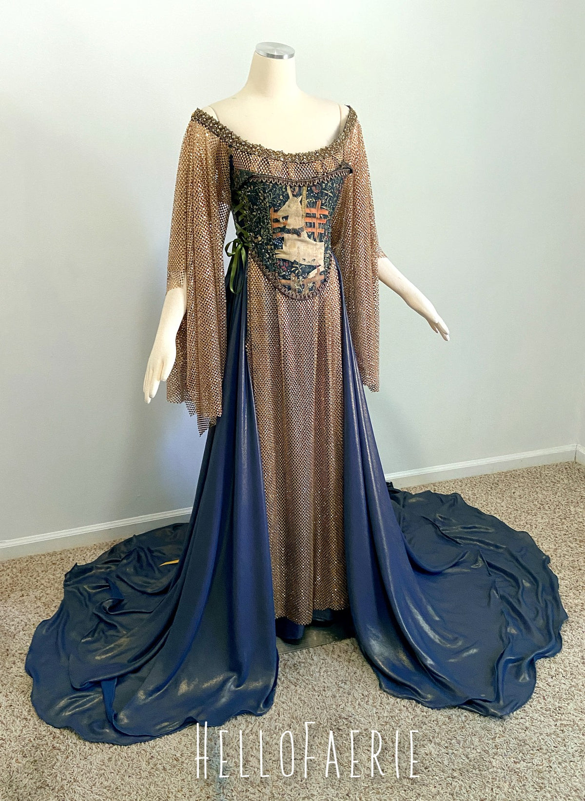 * The Unicorns Maiden Armored Gown