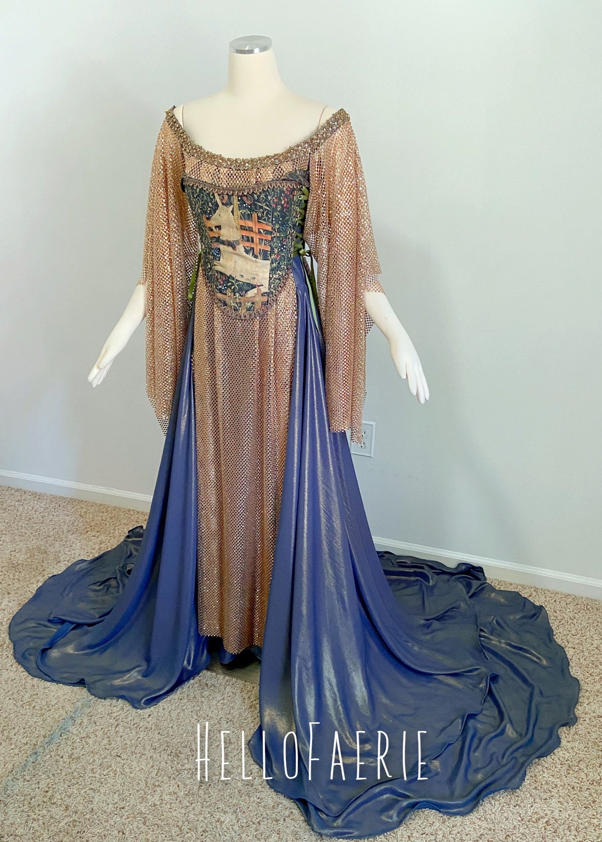 * The Unicorns Maiden Armored Gown