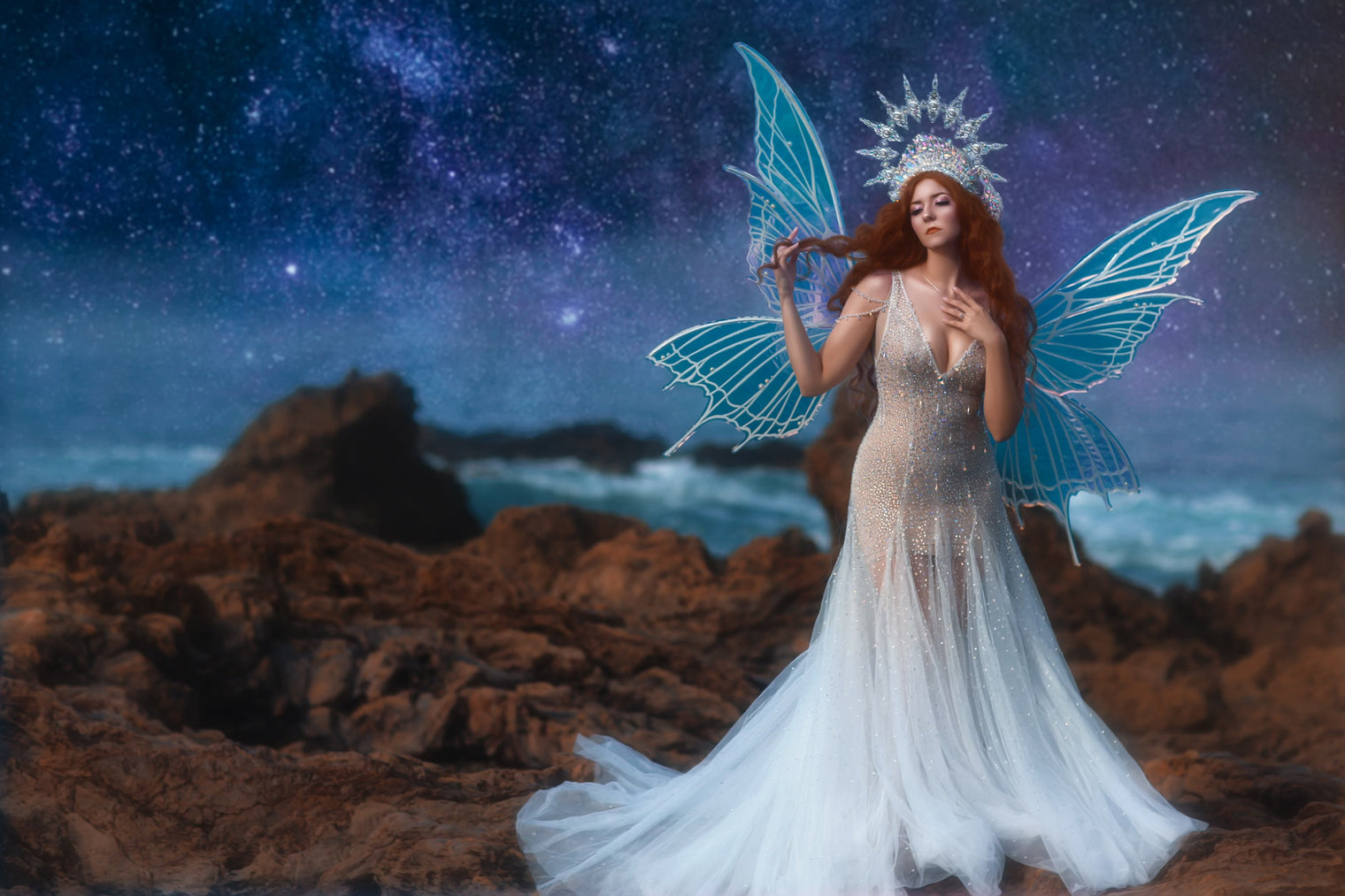 Diamon Mist Gown AS IS