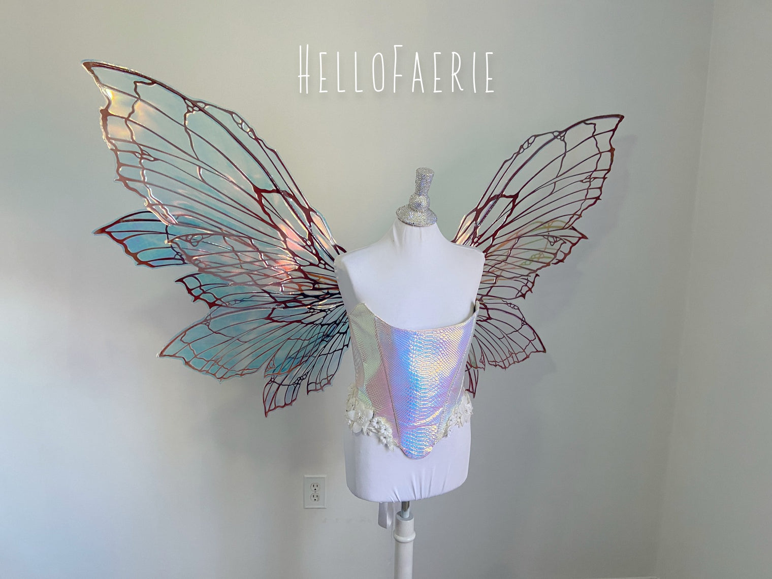 PRE ORDER MONSTER Brown Double set Peri Iridescent Fairy Wings