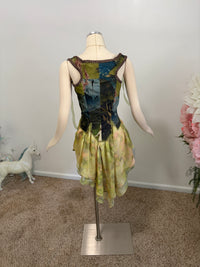 A drink with the unicorns corset and chemise