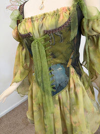 A drink with the unicorns corset and chemise