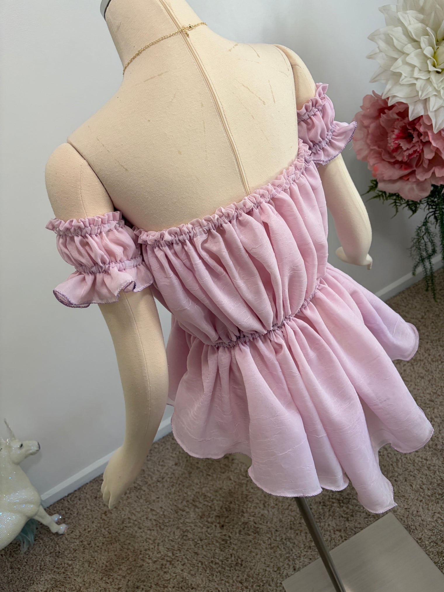 Tokyo Fae - a day in the wisteria corset and chemise set