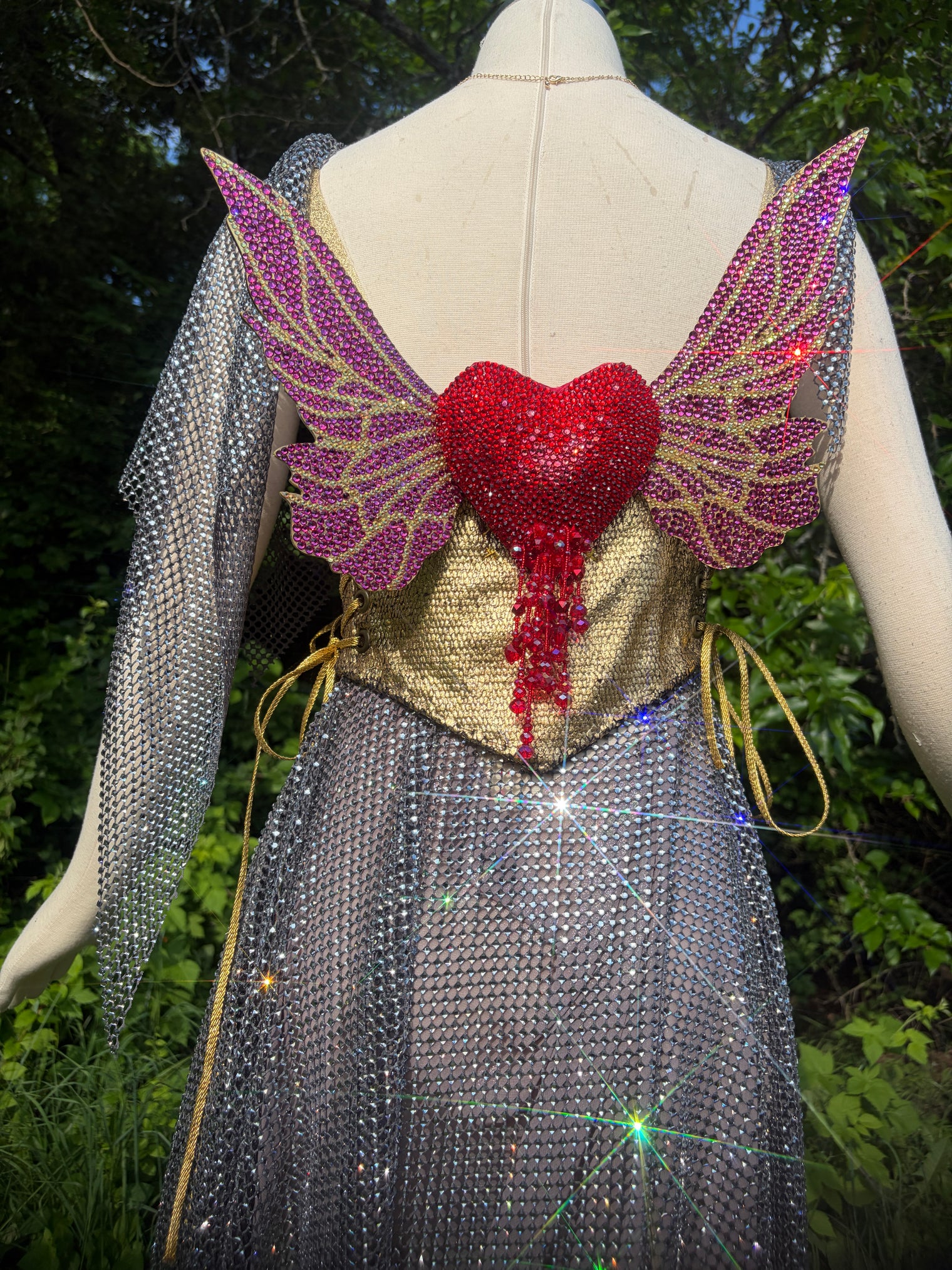 Guardian of the unicorn crystal armor Fairy Gown AS IS