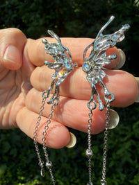 Crystalia✨ Swarovski Faerie Wing Ear Cuffs