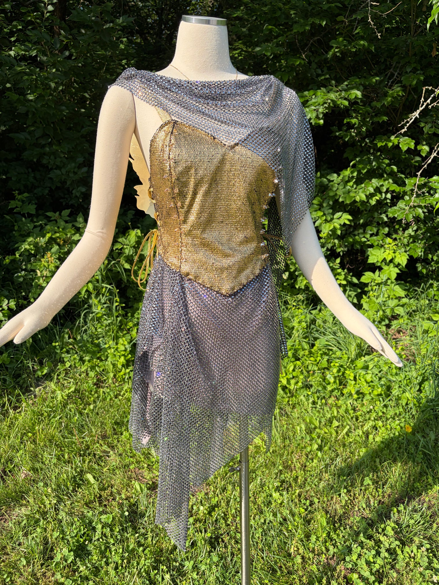 Guardian of the unicorn crystal armor Fairy Gown AS IS