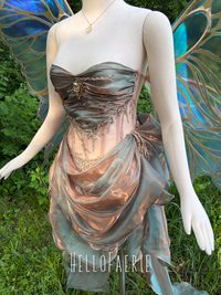 Mediterranean Mist Mermaid Fairy Gown