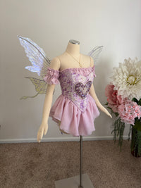 Tokyo Fae - a day in the wisteria corset and chemise set