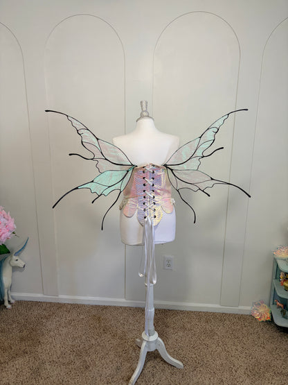Large Full Wire Butterfly style Fairy Wings