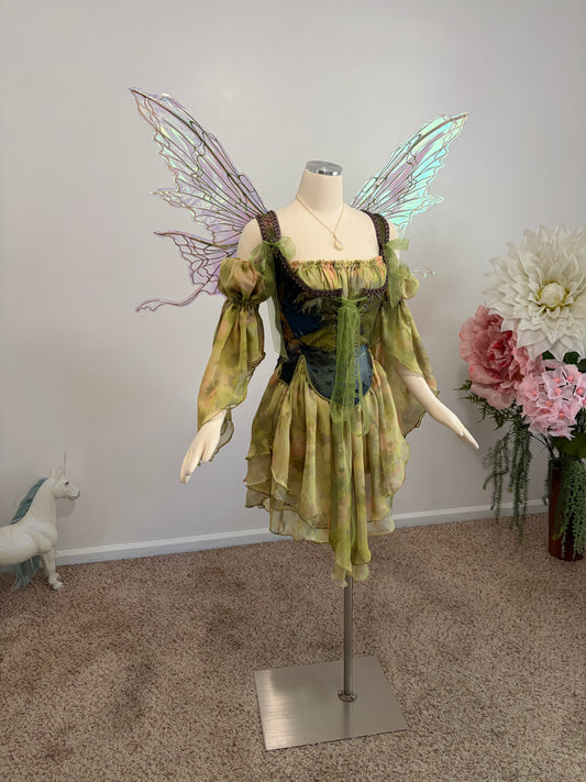 A drink with the unicorns corset and chemise