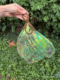 Brown fairy wing Hand Fan