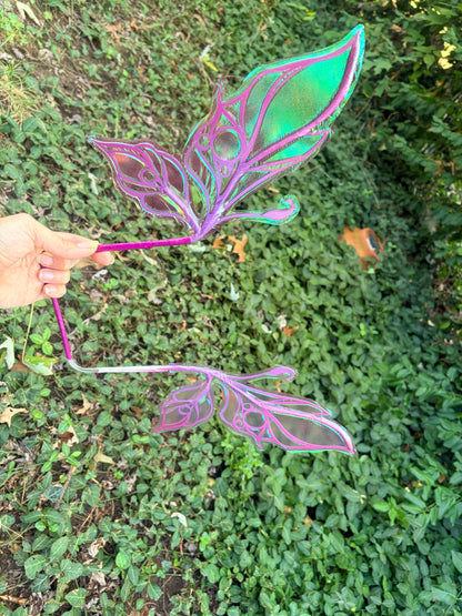 Micro mini Wings Purple iridescent fairy wings