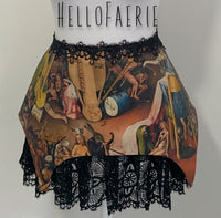 Bosch Garden of Earthly Delights Lace Skirt