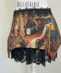 Bosch Garden of Earthly Delights Lace Skirt
