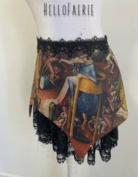 Bosch Garden of Earthly Delights Lace Skirt