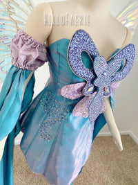 Sample Sale ~ BloomBerry Blue Fairy dress AS IS