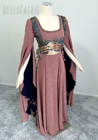 Unicorn Tapestry Cropped Embellished Bodice