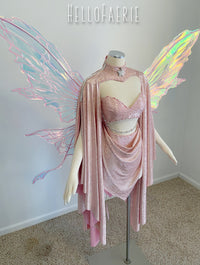 Pink Frosting Celestial Fairy Dust Fairy dress AS IS