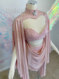 Pink Frosting Celestial Fairy Dust Fairy dress AS IS
