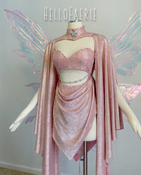 Pink Frosting Celestial Fairy Dust Fairy dress AS IS