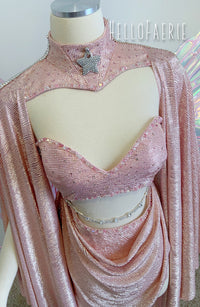 Pink Frosting Celestial Fairy Dust Fairy dress AS IS
