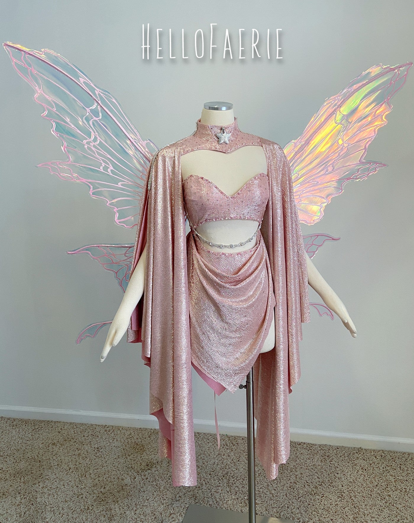 Pink Frosting Celestial Fairy Dust Fairy dress AS IS Pink Frosting Celestial Fairy Dust Fairy dress AS IS