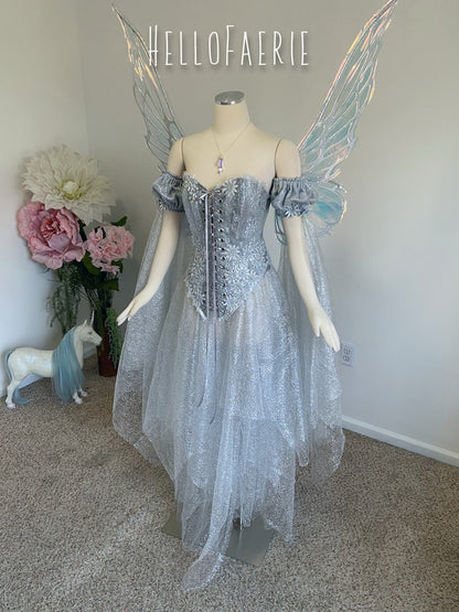 Starlight Solstice Lace gown