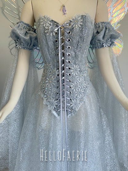 Starlight Solstice Lace gown