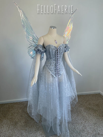 Starlight Solstice Lace gown