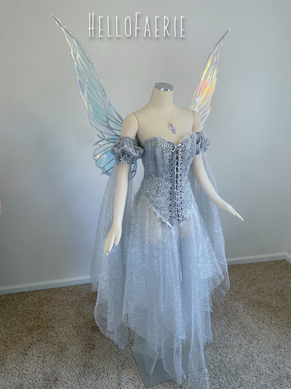 Starlight Solstice Lace gown