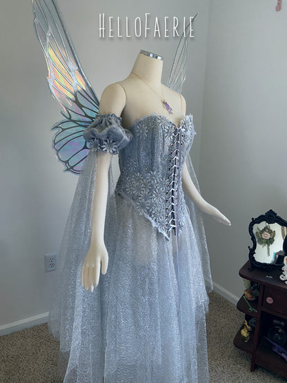 Starlight Solstice Lace gown