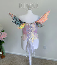 Mini Dark Brown Titania Wings Iridescent Fairy Wings