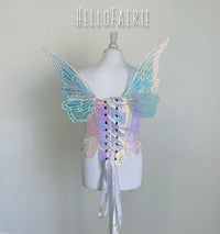 Mini Unicorn Althea Butterfly iridescent fairy wings