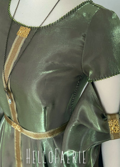 Green Sleeves Elven gown