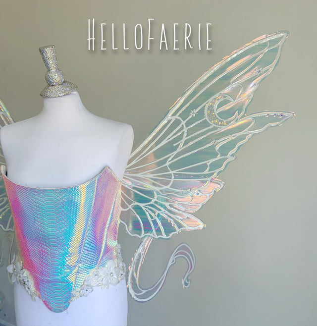 Usagi Moon Wings Giant Iridescent Fairy Wings