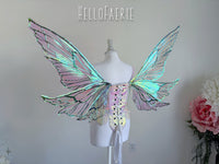 Giant Hope Iridescent Fairy wings READY TO SHIP