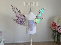Giant Hope Iridescent Fairy wings READY TO SHIP
