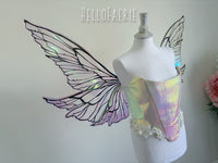 Giant Hope Iridescent Fairy wings READY TO SHIP