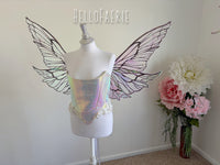 Giant Hope Iridescent Fairy wings READY TO SHIP