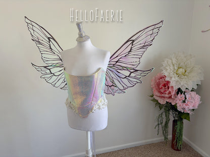Giant Hope Iridescent Fairy wings Made to Order