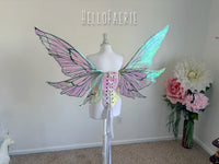 Giant Hope Iridescent Fairy wings READY TO SHIP