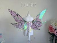 Giant Hope Iridescent Fairy wings READY TO SHIP