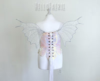 AB Crystal Rhinestone Full Wire Ever After Inspired Fairy Wings